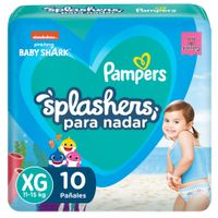 Pañales para Piscina Pampers Splashers Talla XG 10un