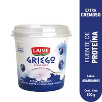 Yogurt Laive Griego Sabor Arándanos 800g