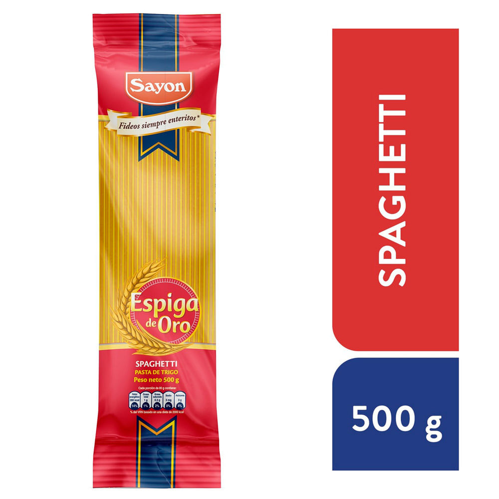 Spaghetti Espiga de Oro 500g