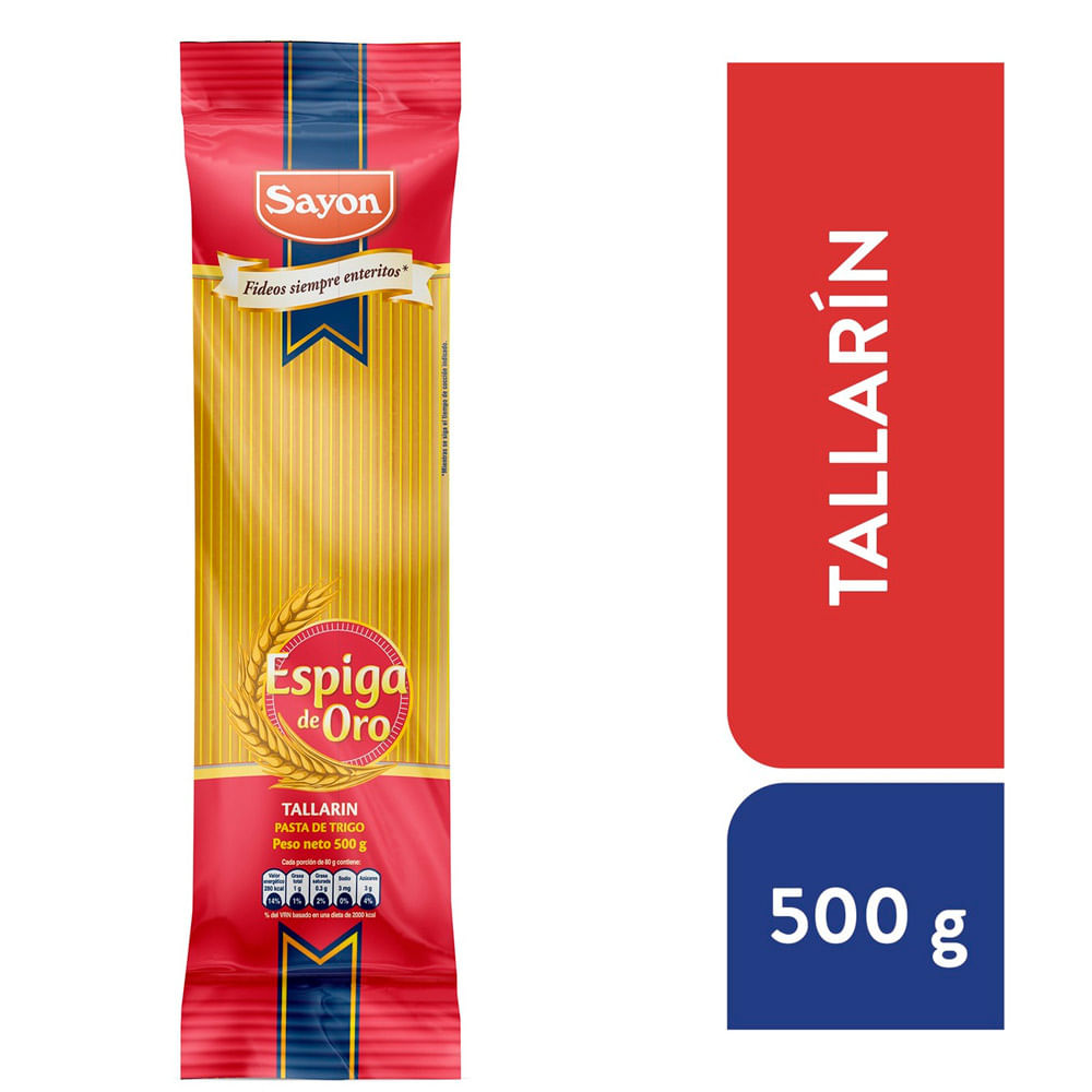 Tallarin Espiga de Oro 500g