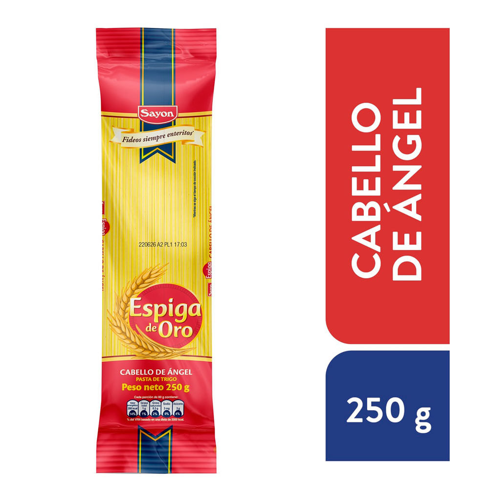 Cabello de Ángel Espiga de Oro 250g