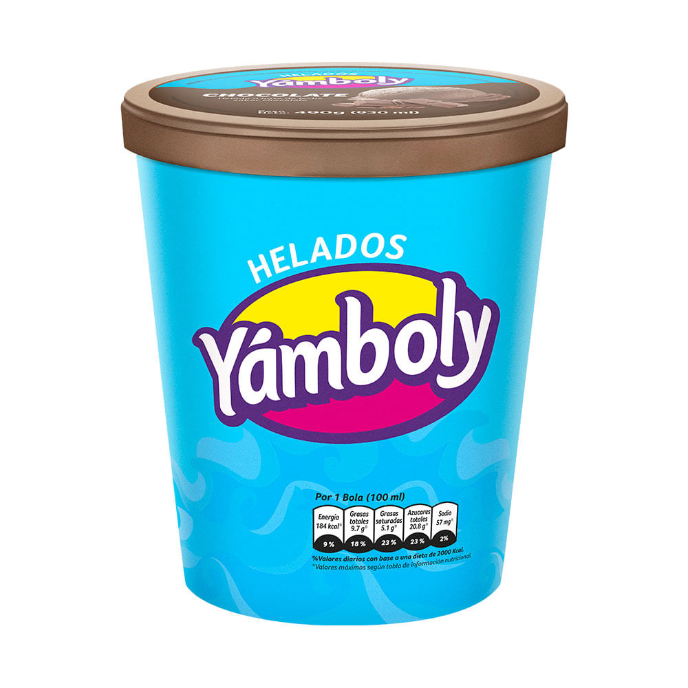 Helado Yamboly Chocolate 930ml