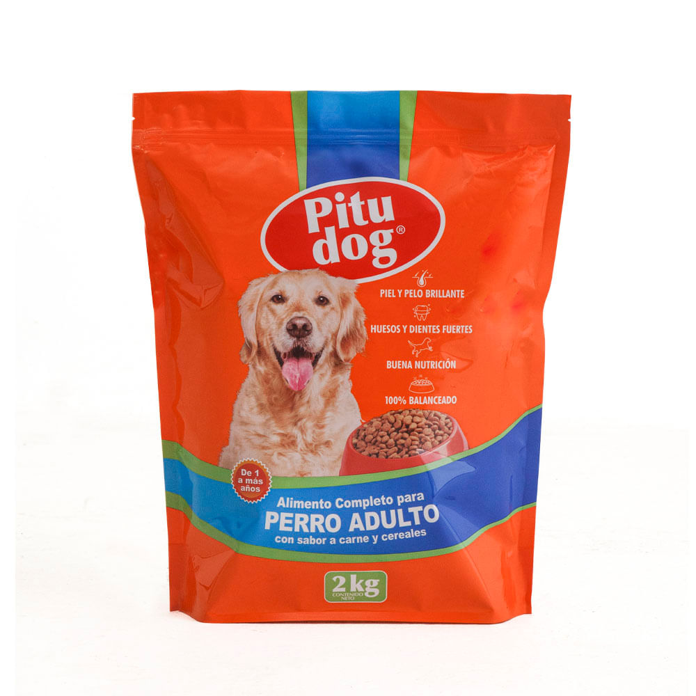 Alimento para Perros Adultos Pitudog Medianos y Grandes 2KG
