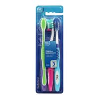 Cepillo de Dientes Family Care Limpieza Refrescante 3un
