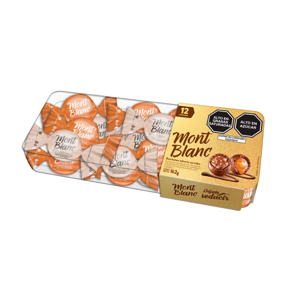 Bombones de Sabores Surtidos Montblanc 12un