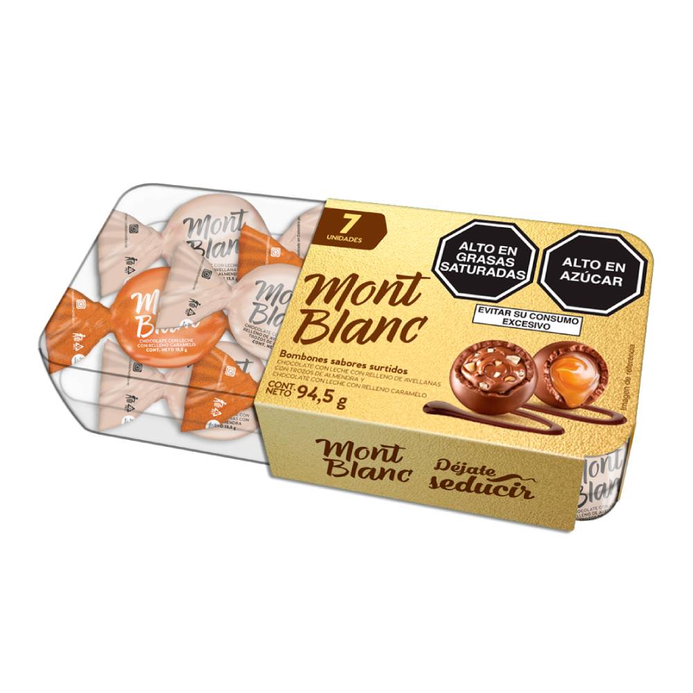 Bombones de Sabores Surtidos Montblanc 7un