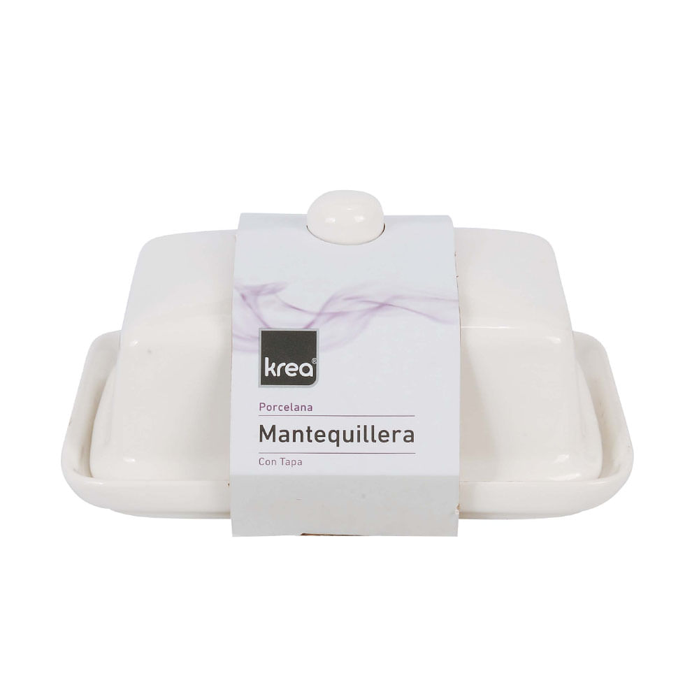 Mantequillera Krea Porcelana
