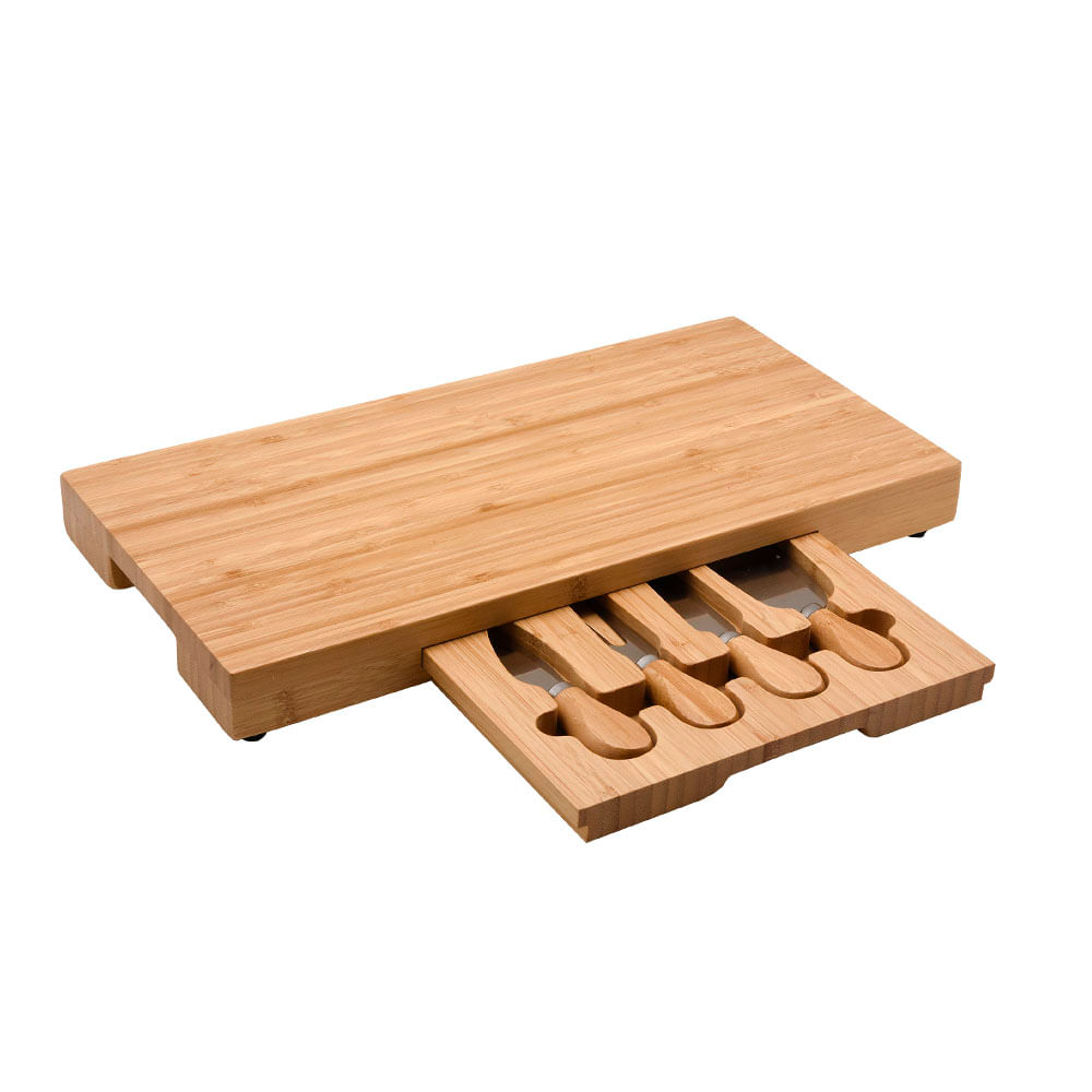 Tabla Krea con Compartimento y Utensilios