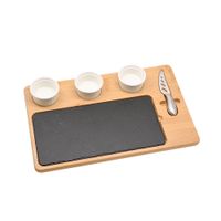 Tabla Krea + Piedra con 3 Pocillos + Utensilio