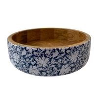 Fuente de Servir Krea Redonda Diseño Azul