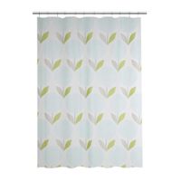 Cortina de Baño Krea PVC con Ganchos Flores