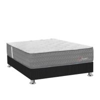 Conjunto Box Tarima 2 Plazas Forli Pocket + 2 Almohadas