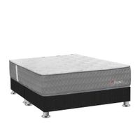 Conjunto Box Tarima Queen Forli Pocket + 2 Almohadas