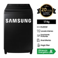 Lavadora Samsung Wa17Cg6441Bvpe 17Kg Negro