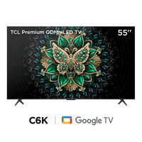 Smart TV TCL 55"" QDMINILED 120HZ 55C6K