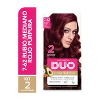 Tinte para Cabello Duo Color Nutrition 7-62 Rubio Mediano Rojo Púrpura