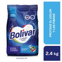 Detergente en Polvo Bolívar Cuidado Total 2.4kg