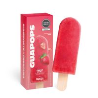Paleta de Helado Guapops Fresa Chill 86ml