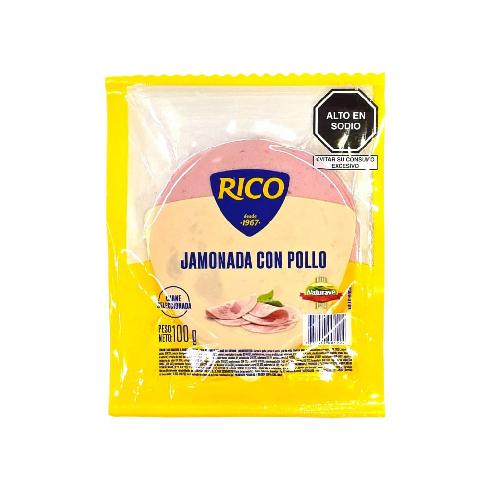 Jamonada con Pollo Rico 100g