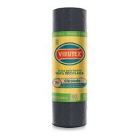 Bolsa para Basura 50L Virutex Citronela Rollo 10un