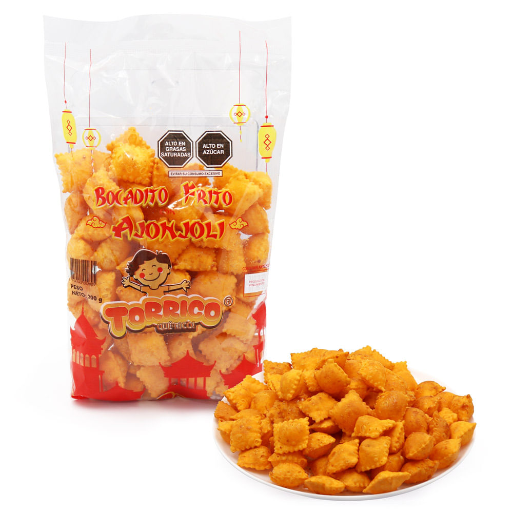 Bocaditos Fritos con Ajonjolí Torrico 200g