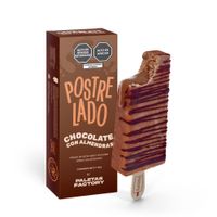Paleta de Helado Postrelado Chocolate con Almendras 130g