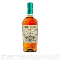 Ron Botrán Oro 5 Años Botella 700ml