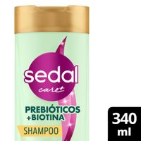Shampoo Sedal Care+ Prebióticos + Biotina 340ml