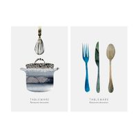 Set Canvas Krea 20x30cm Cocina
