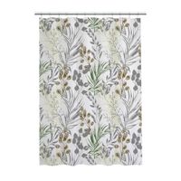 Cortina de Baño Krea PVC con Ganchos Florcitas