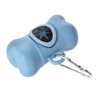 Dispensador Pet's Fun + Bolsas Sanitarias Celeste