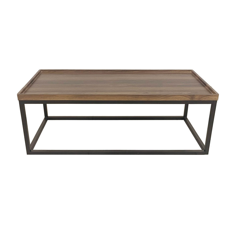 Mesa Centro Daria M+Design 100x46x36cm Natural Negro