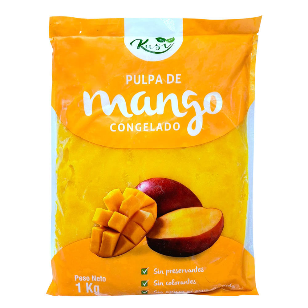 Pulpa de Mango Congelada Kusi 1kg