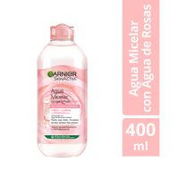 Agua Micelar Garnier Skin Active Agua de Rosas 400ml