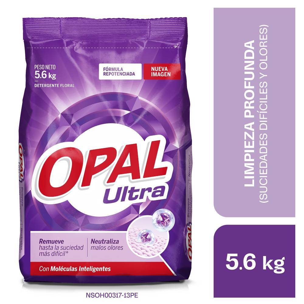 Detergente en Polvo Opal Ultra 5.6kg