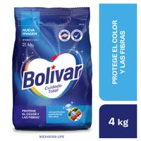 Detergente en Polvo Bolívar Cuidado Total 4kg