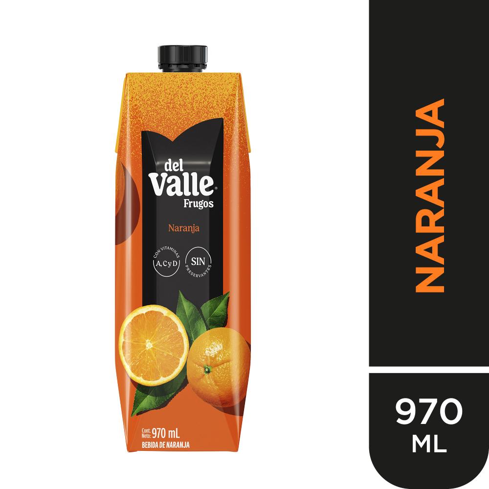 Bebida de Naranja Frugos del Valle Caja 970ml