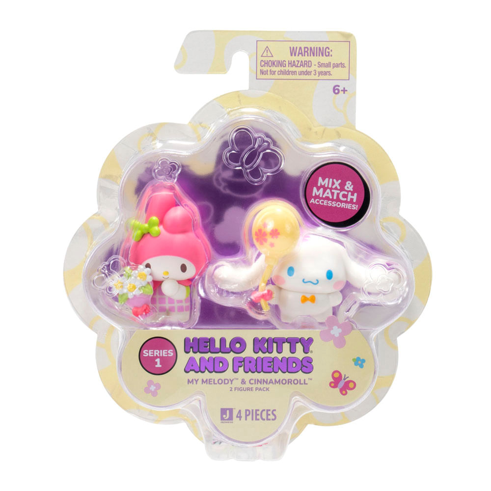 Pack x2 Figuras Spring Hello Kitty