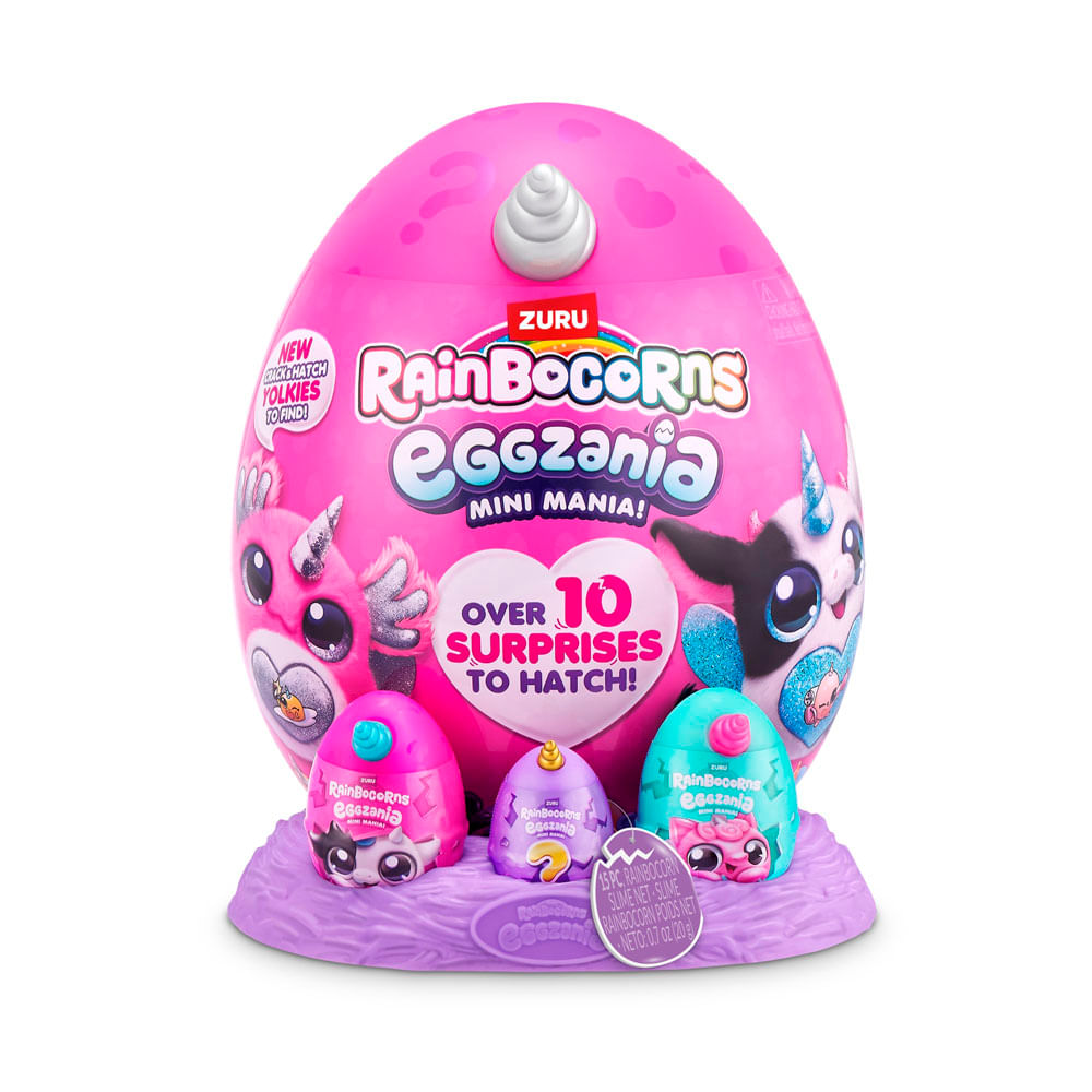 Mini Peluche Animal Sorpresa Rainbocorns