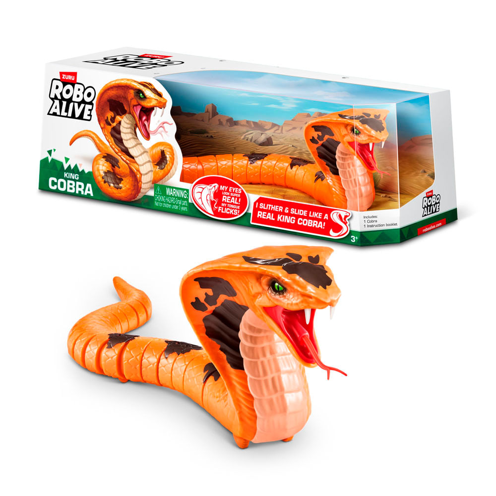 Serpiente Cobra Robótica Robo Alive