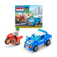 Set de Juego Bloques Max Policial 125 Piezas