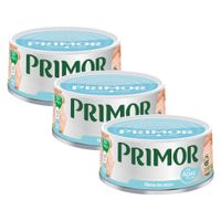 Tripack Filete de Atún en Agua Primor 140g