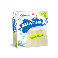 Gelatina Sin Sabor Cuisine & Co 4un