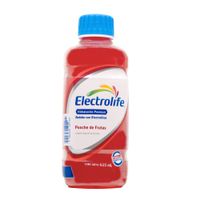 Bebida con Electrolitos Electrolife Ponche de Frutas Botella 625ml