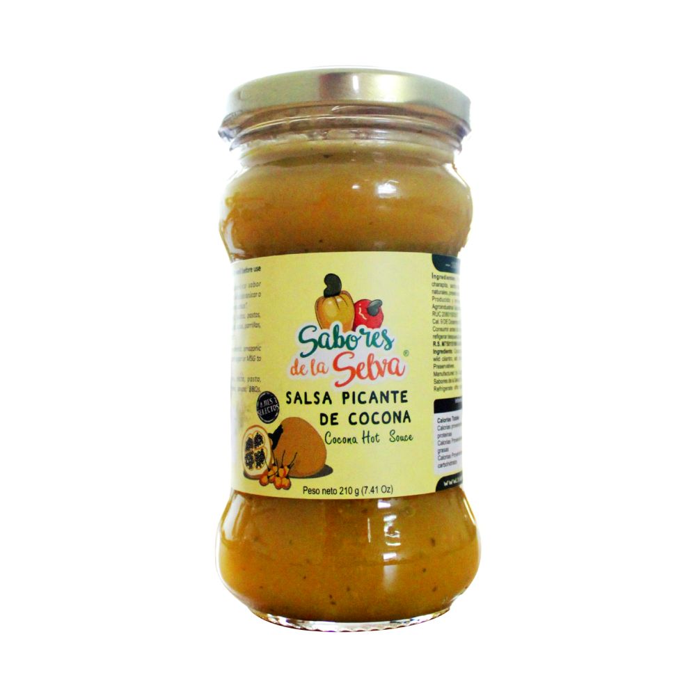 Salsa Picante de Cocona Sabores de la Selva 210g
