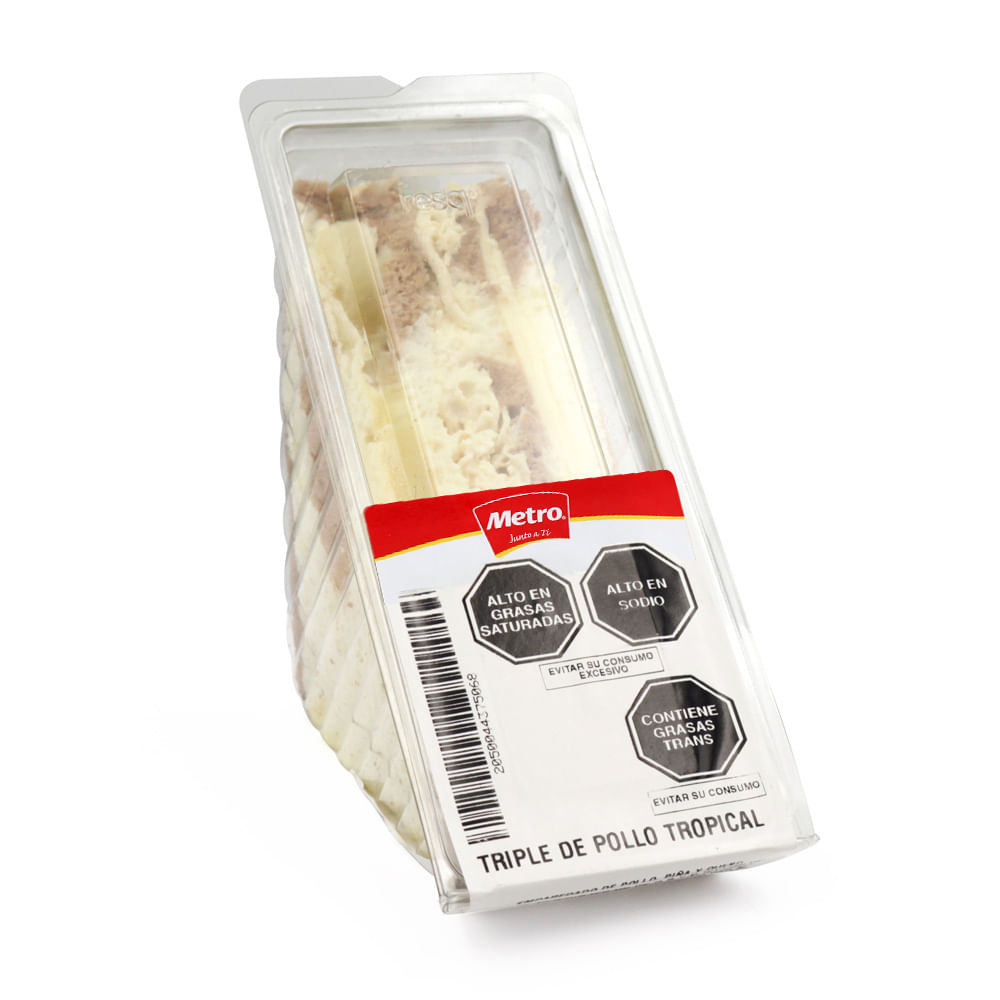 Triple de Pollo Tropical x un