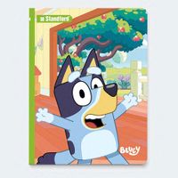 Cuaderno Stanford Deluxe 80Hojas Bluey Inicial