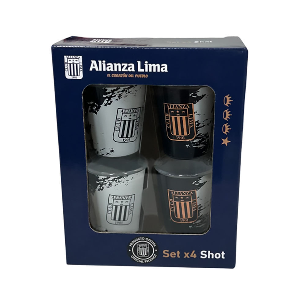 Vaso Shot Alianza Lima 4un