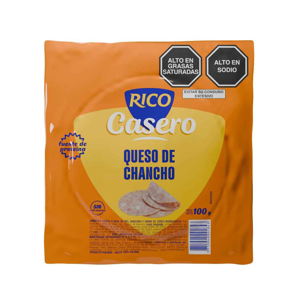 Queso de Chancho Rico 100g