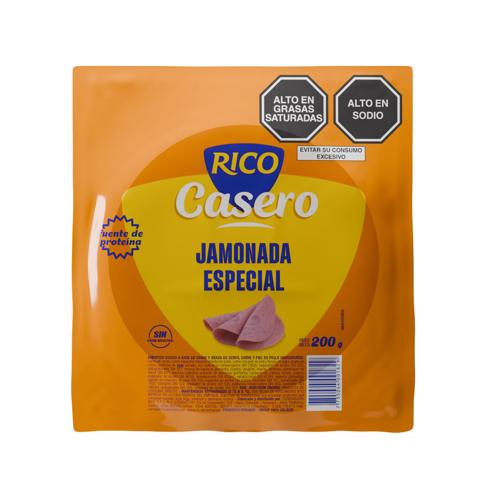 Jamonada Especial Rico 200g